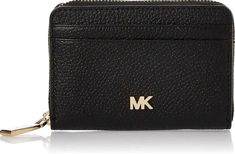 Michael Kors Small Orange Pebbled Wallet 